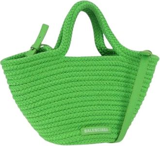 Balenciaga Pre-owned Handbags, female, Green, Size: ONE SIZE Pre-owned Vintage Hand Bag