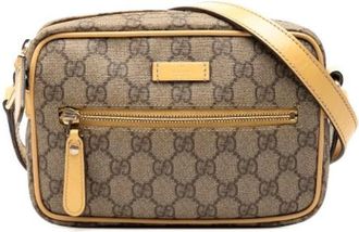Gucci Pre-owned Cross Body Bags, female, Beige, Size: ONE SIZE Pre-owned Crossbody Bag
