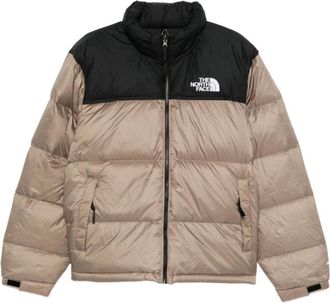 The North Face Jassen, Heren, Beige, M, Nylon, 1996 Retro Nuptse Jacket