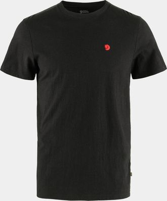 Fj&auml;llr&auml;ven Mens Hemp Blend T-Shirt - Black - Size X-Large