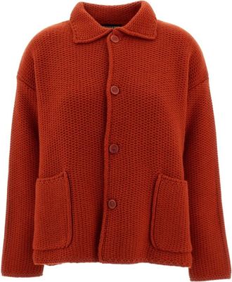 CASEY CASEY Rover Jacket - - Knitwear - Donna - Arancione - M