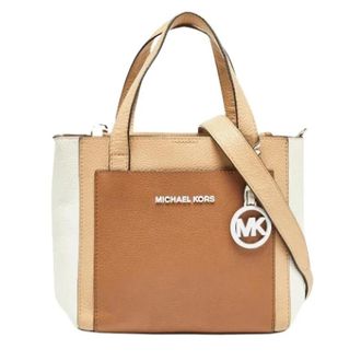 Michael Kors Pre-owned Leren Tote - Dames - Pre-owned - Veelkleurig - Maat: ONE Size Leer