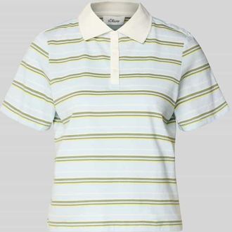 s.Oliver Red Label Regular Fit Poloshirt aus reiner Baumwolle in Royal, Gr&ouml;&szlig;e 34