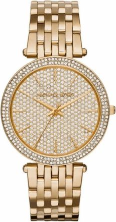 Michael Kors Gold Lady Quartz Horloge van RVS - Dames - Horloges - Geel - ONE Size - Accessoires