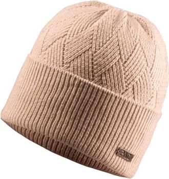 P.A.C. Kenla Merino Beanie M&uuml;tze - Unisex | beige/braun