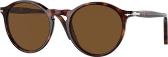 Persol Polarized Brown Phantos Unisex Sunglasses PO3285S 24/57 52