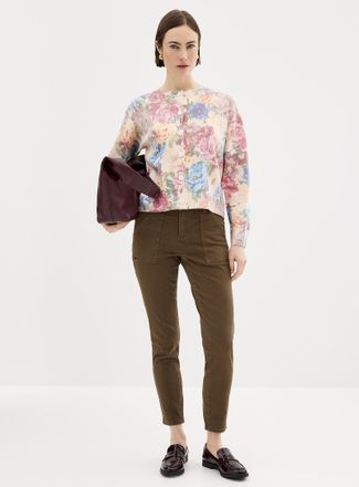 FDJ Womens Olivia patch pockets ultra stretch jean Fit: Slim leg, mid rise