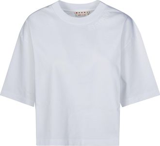 Marni Cropped Short-Sleeved T-Shirt