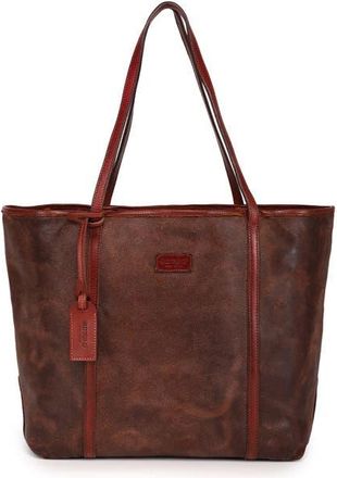 OLD TREND Alder Genuine Leather Everyday Shoulder Tote in Brown at Nordstrom