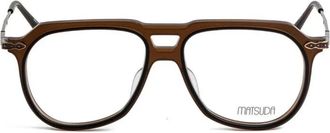 Matsuda Optical Frame - unisex - Brillen - Bruin - 54 MM - Accessoires
