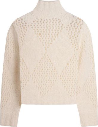 Ballantyne Mujer, Jerseys, Blanco, Talla: L