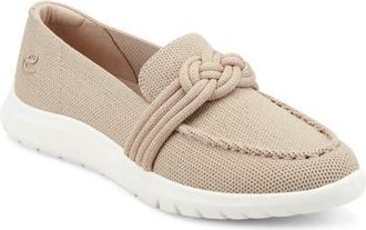 Easy Spirit Rayna Knit Loafer in Taupe at Nordstrom, Size 9.5