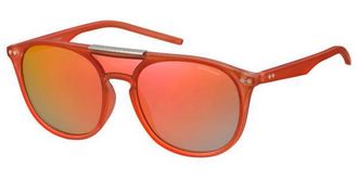 Polaroid PLD 6023/S Polarized 15J/OZ Mens Sunglasses Orange Size 199