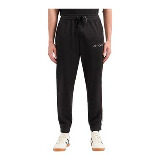 A|X Armani Exchange Heren, Broeken, Zwart, Maat: XL Viscose