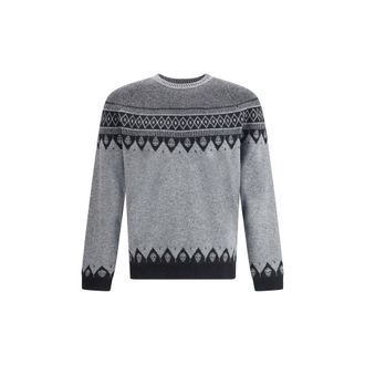 Alexander McQueen Gray Wool Mens Sweatshirt