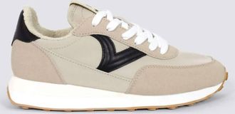Victoria Womens Astro Nylon Shoes In Beige/black