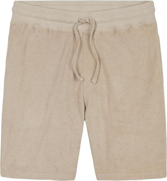 Wahts Mens Shorts, Sweat Shorts, Towelling, Towelling Shorts Neutral Sand / XXL