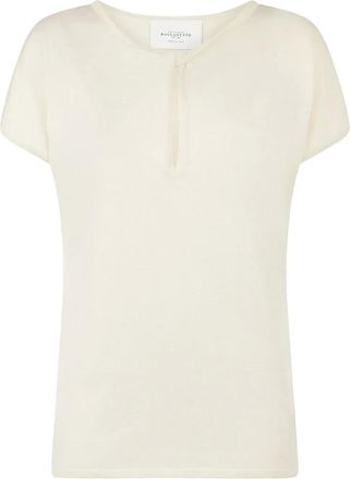 Ballantyne Top a maniche corte - Bianco