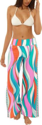 Trina Turk Apollo Cover-Up Pants in Multi at Nordstrom, Size X-Small