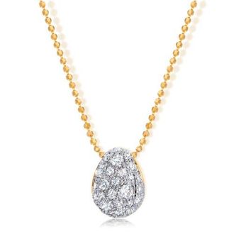 Graziela Diamond Bahia Pendant & Necklace in Yellow Gold at Nordstrom