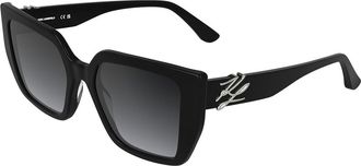 Karl Lagerfeld KL6221S 001 Womens Sunglasses Black Size 53