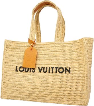 Louis Vuitton Beige Tote Bag (Pre-Owned)