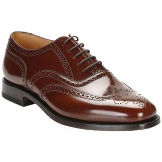 Loake 202 Leather Mens Lace Up Shoes - UK 7.5 - US 8.5 Men - EU 41.5 - Brown - Size:UK 7.5