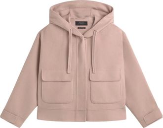 Max Mara Hoodies & sweatvesten, Dames, Roze, XS, Wol, Gary Coat