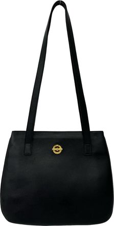 Celine Black Leather Shoulder Bag Tote Bag (Pre-Owned)