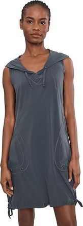 Xcvi Active Sumi Dress Womens Dress Charcoal : MD (US 8-10), Polyester/Spandex