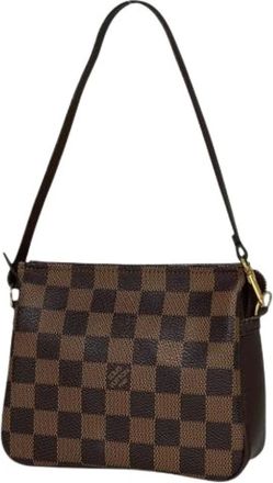 Louis Vuitton Pre-owned Shoulder Bags, female, Brown, Size: ONE SIZE Pre-owned Vintage Pouch