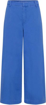 MY ESSENTIAL WARDROBE Pantaloni a gamba larga - - Trousers - Donna - Blu - W25 L32