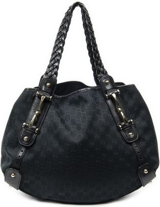 Gucci Pre-owned Womens Medium Pelham Tote Shoulder Bag - Black - One Size