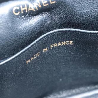 Chanel Pre-owned Mini Bags, female, Yellow, Size: ONE SIZE Pre-owned Leather Mini Bag