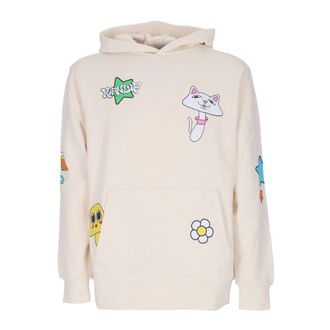 Ripndip Hoodies, male, Beige, Size: XL Shroom Mania Hoodie Mineral Wash