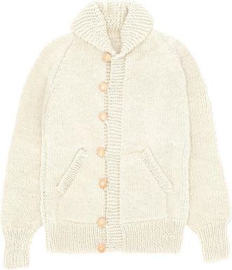 Fortela Chamula Merino Wool Cardigan in Ivory at Nordstrom, Size Large Eu