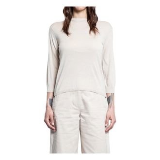 Max Mara Dames, Truien, Beige, Maat: XL Wol