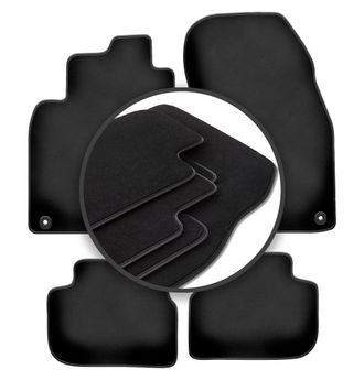 OEM Alfombrillas Premium Para Saab 9-3 Ii Cabrio (2002-2014)