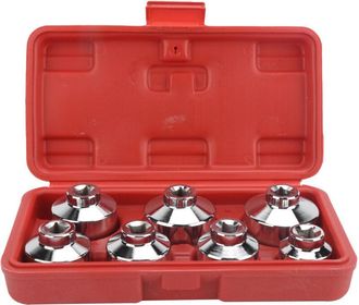 OEM Llave Universal Para Filtro De Aceite, Juego De 7 Piezas, 24 27 29 30 32 36 38 Mm, Para Veh&iacute;culos Con Carcasa De Cartucho De Papel M&aacute;s Reciente