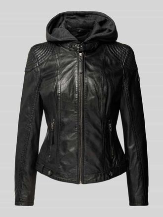 Mauritius Jacke in Leder-Optik Modell Cacey in Black, Größe XXL