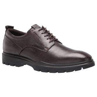 Ecco Ecco Citytray Avant 521834 Leather Mens Lace Up Shoes - Mocha - Size:UK 10.5-11