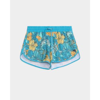 Salt Life Sailfish Blossom Aquatrunks in Pool Blue at Nordstrom, Size Small
