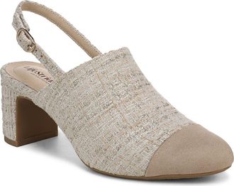 Life Stride Tessa Slingback Pump in Light Tan Multi at Nordstrom, Size 9.5