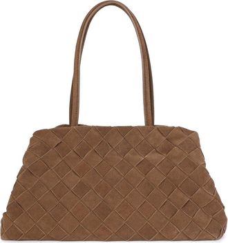 Tiffany & Fred Suede Shoulder Tote