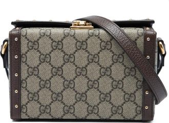 Gucci Pre-owned Gucci Mini GG Supreme Trunk Crossbody Ladies ZE51529BCV6YAP2W