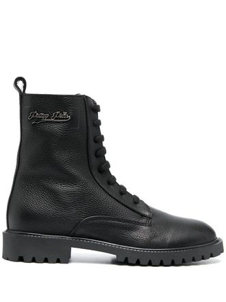 Philipp Plein Stivali stringati - Nero
