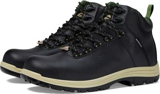 Avenger Mens Avenger A7282 Black Leather Waterproof Composite Toe Work Boots ZAP90