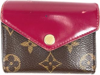 Louis Vuitton Brown Monogram Wallet (Tri-Fold) (Pre-Owned)