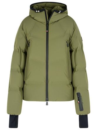 Moncler Angren Green Polyamide Blend Down Jacket