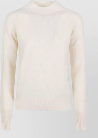 Drumohr long sleeve ribbed hem crew neck sweater